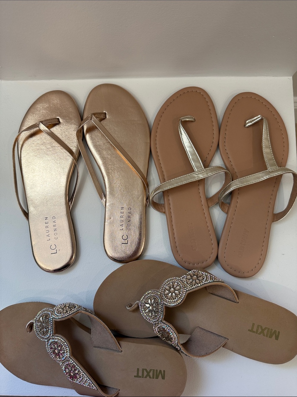 Lot of Size 8 Sandals